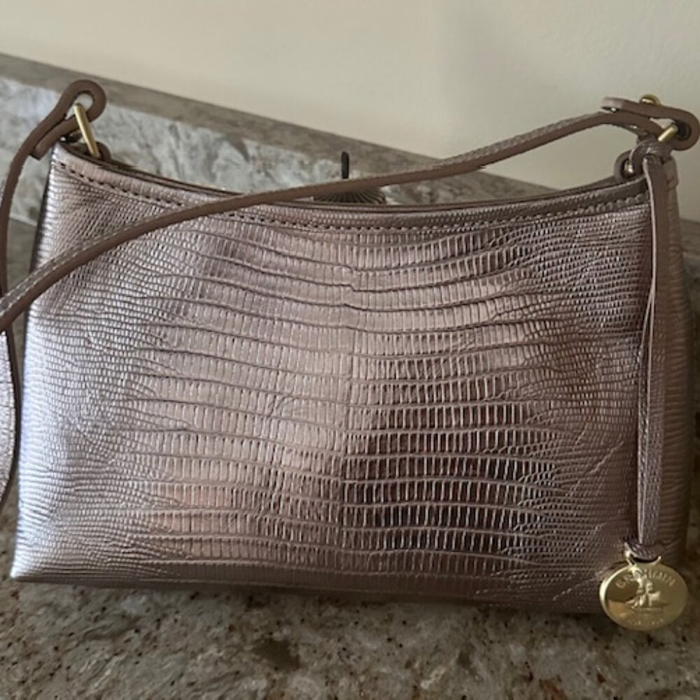 NWOT Brahmin Metallic Melbourne Shoulder Bag - Picture 13 of 13